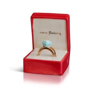 Nora Fleming Mini A296 Put a Ring On it (Diamond Ring)